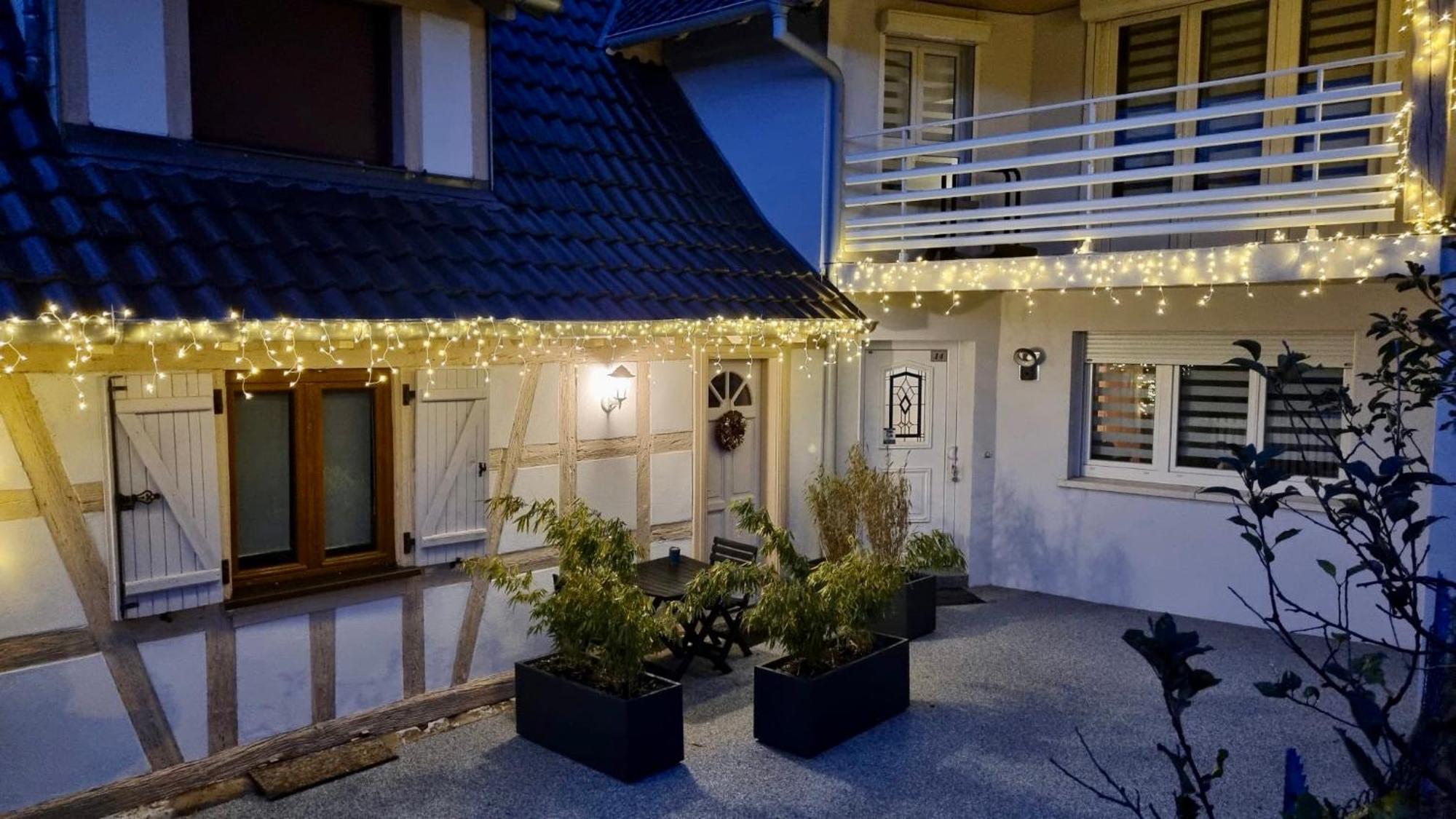 S'Hiesele Petite Maison Alsacienne Typique Ittenheim Exteriör bild